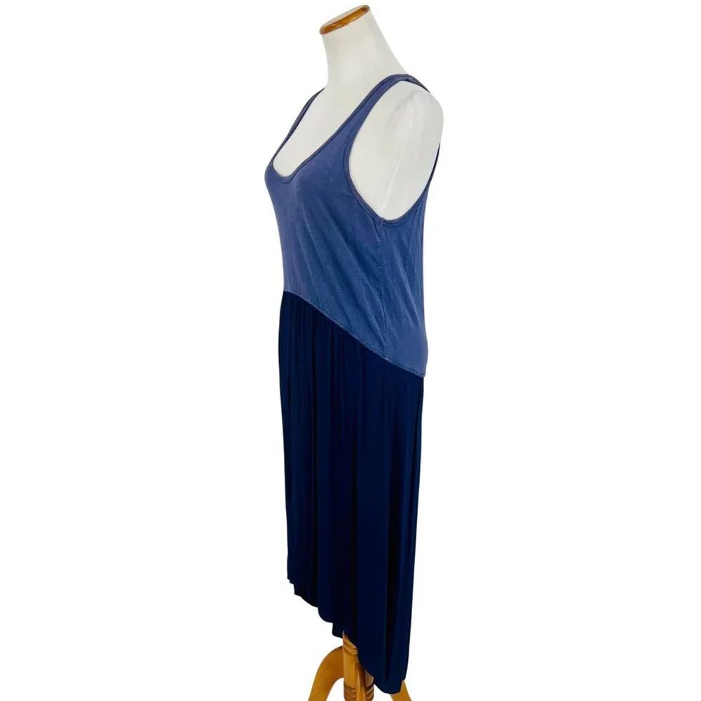 Vintage Y2K Anthropologie Cutout High-Low Midi Dress • Coastal Boho Minimalist - Picture 9 of 16